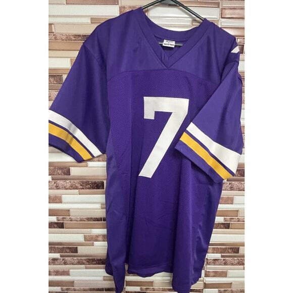 CASE KEENUM SIGNED AUTOGRAPHED MINNESOTA VIKINGS #7 PURPLE JERSEY COA Size XL - Picture 6 of 6